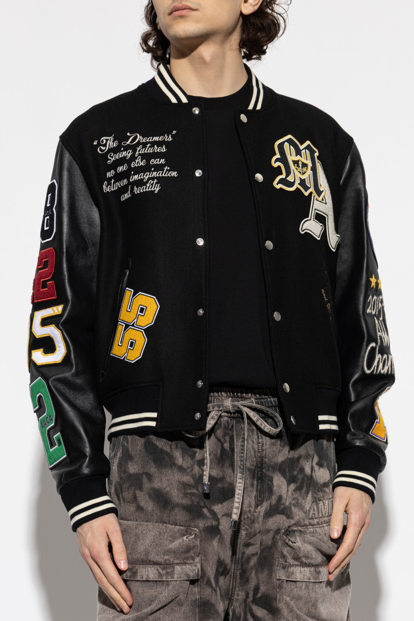 Amiri 'Bomber' jacket with patches | Men's | Vitkac